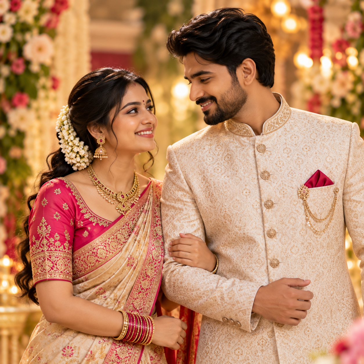 Divya and Kiran